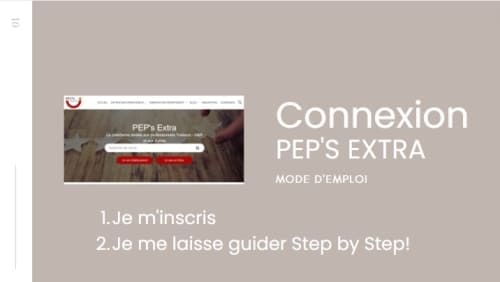 Connexion Pep's Extra.